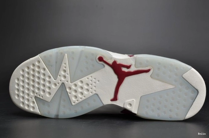 Bmlin shoes 384664-116 white Retro Maroon 6 Air Jordan 0728